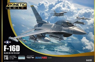 K48105  авиация  F-16D Block 30/40/50 USAF  (1:48) 9588838161779