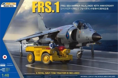 K48138   авиация  FRS.1 Sea Harrier Falklands (+ Royal Navy Tow Tractor)  (1:48) 9588838161694