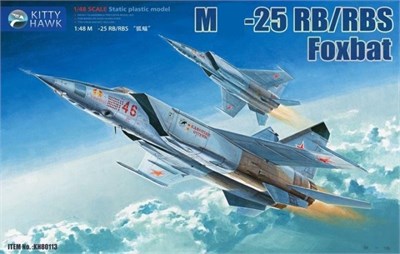 KH80113  авиация  M&G-25RB/RBS Foxbat  (1:48) 2000000099637