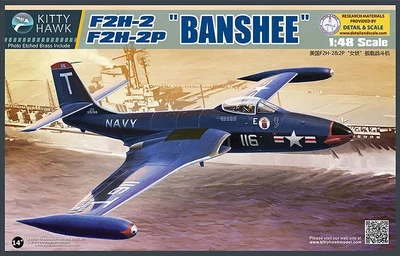 KH80131  авиация  F2H-2/-2P Banshee  (1:48) 4589913209947