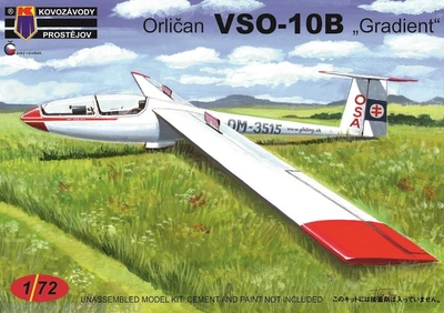 KPM0134  авиация  OrliCan VSO-10B „Gradient“  (1:72) 2000002134305