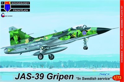 KPM0162  авиация  Saab JAS-39A Gripen "In Swedish Service"  (1:72) 2000000224305