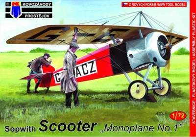 KPM0165  авиация  Sopwith Scooter 'Monoplane No.1'  (1:72) 8592942101652
