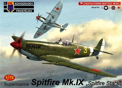 KPM0167  авиация  Supermarine Spitfire Mk.IX 'Spitfire Stars'  (1:72) 8592942101676