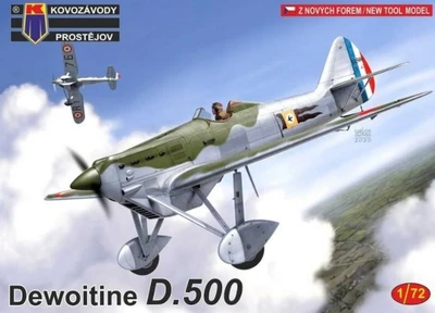 KPM0177  авиация  Dewoitine D.500  (1:72) 2000000166735