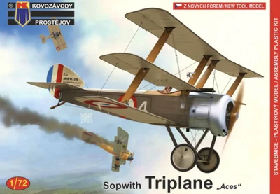 KPM0184  авиация  Sopwith Triplane "French Aces“  (1:72) 2000000177663