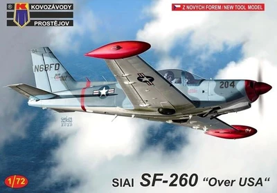 KPM0209  авиация  SIAI SF-260D "Over USA"  (1:72) 8592942102093