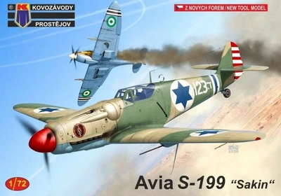 KPM0217  авиация  Avia S-199 "Sakin"  (1:72) 2000000187952