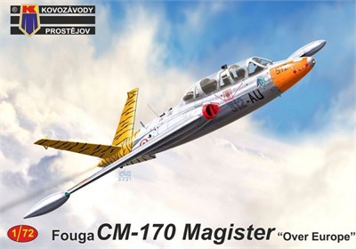 KPM0242  авиация  Fouga CM-170 Magister "Over Europe"   (1:72) 8592942102420