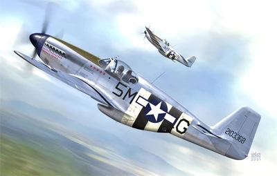 KPM0248  авиация  F-6C „Photo-recce Mustang“ Malcolm  (1:72) 8592942102482