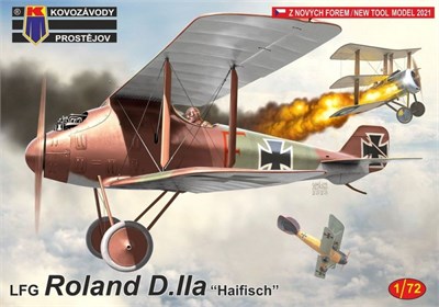 KPM0271  авиация  LFG Roland D.IIa “Haifisch”  (1:72) 2000002043980
