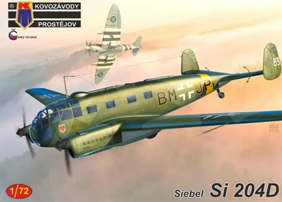 KPM0331  авиация  Siebel Si 204D  (1:72) 8592942103311