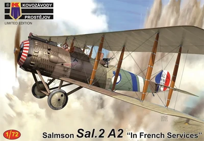 KPM0333  авиация  Salmson Sal.2A2 "In French Services"  (1:72) 8592942103335