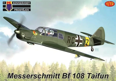 KPM0339  авиация  Messerschmitt Bf 108 Taifun  (1:72) 8592942103397