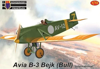 KPM0343  авиация  Avia B-3 Bejk (Bull) "International"  (1:72) 8592942103434