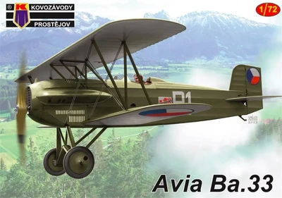 KPM0352  авиация  Avia Ba.33  (1:72) 8592942103526