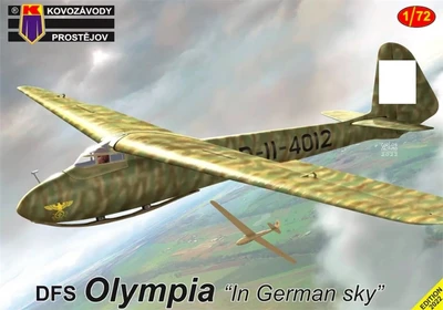 KPM0354  авиация  DFS Olympia "In German sky"  (1:72) 8592942103540