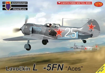 KPM0360  авиация  Lavochkin L@-5FN 'Aces'  (1:72) 8592942103601