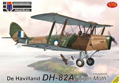 KPM0364  авиация  de Havilland DH-82A Tiger Moth  (1:72) 8592942103649