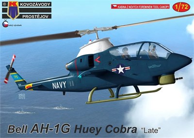 KPM0378  авиация  AH-1G Huey Cobra "Late"  (1:72) 8592942103786