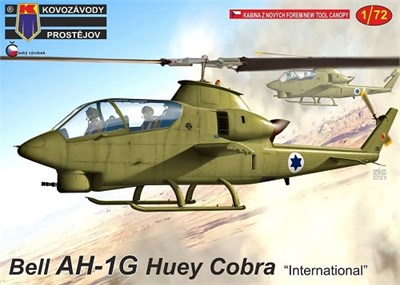 KPM0380  авиация  Bell AH-1G Huey Cobra „International“  (1:72) 8592942103809