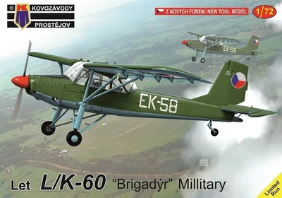 KPM0392  авиация  Let L/K-60 "Brigadýr" Military  (1:72) 8592942103922