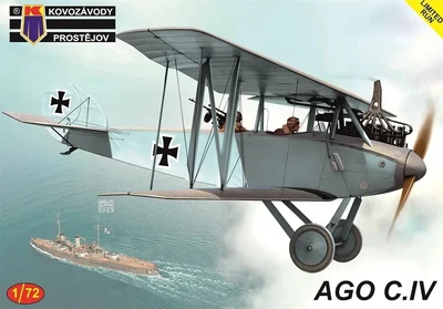 KPM0396  авиация  AGO C.IV  (1:72) 8592942103960
