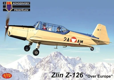 KPM0408  авиация  Zlin Z-126 'Over Europe'  (1:72) 8592942104080