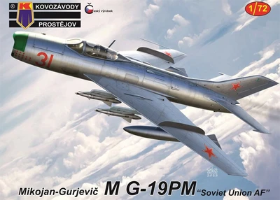 KPM0411  авиация  M&G-19PM "Soviet Union AF"  (1:72) 8592942104110