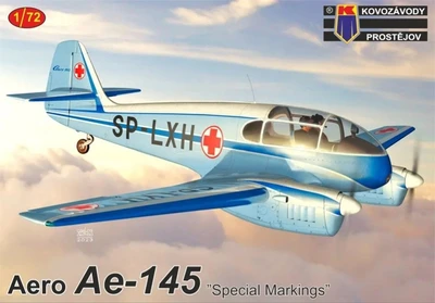 KPM0434  авиация  Aero Ae-145 Special markings  (1:72) 8592942104349