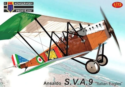 KPM0445  авиация  Ansaldo S.V.A.9 “Italian Eagles”  (1:72) 8592942104455