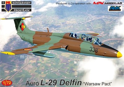 KPM0459  авиация  Aero L-29 “Delfin” Warsaw Pact  (1:72) 8592942104592