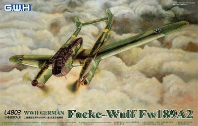 L4803  авиация  Focke-Wulf Fw 189 A-2  (1:48) 6947917010033