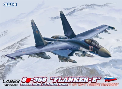 L4823  авиация  ОКБ Сухого С-35S "Flanker-E"  (1:48) 6947917010231