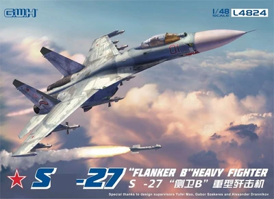 L4824  авиация  ОКБ Сухого С-27 "Flanker-B"  (1:48) 6947917010248