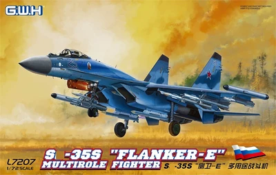 L7207  авиация  ОКБ Сухого С-35S "Flanker-E" Multirole Fighter  (1:72) 6947917002700
