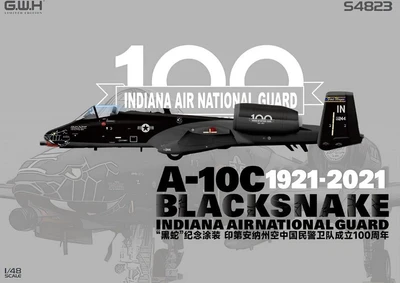 S4823  авиация  A-10C Thunderbolt II "Blacksnake" Indiana Air National Guard  (1:48) 6947917054235