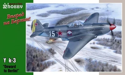 SH32011  авиация  Y@K-3 "Onward to Berlin"  (1:32) 8594071085636