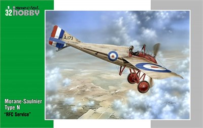 SH32017  авиация  Morane-Saulnier Type N "RFC Service"  (1:32) 859407108119