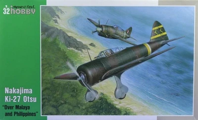 SH32040  авиация  Ki-27 Otsu  Nate over Malaya  (1:32) 4544032751555
