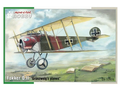 SH32076  авиация  Fokker D.II "Grünzweig's Planes"  (1:32) 859407108637