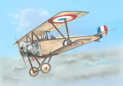 SH48082  авиация  Nieuport 10 "Single Seater Version"  (1:48) 8594071081461