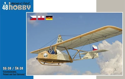 SH48139  авиация  SG 38 Schulgleiter - SK-38 Komár  (1:48) 8594071085094