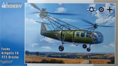 SH48201  авиация  Focke Achgelis FA 223 Drache  (1:48) 8594071087159