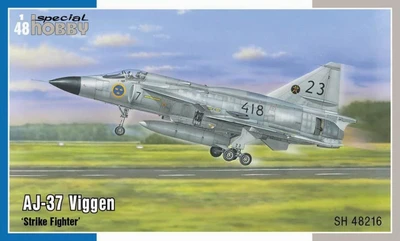 SH48216  авиация  AJ-37 Viggen ‘Strike Fighter’  (1:48) 8594071088583
