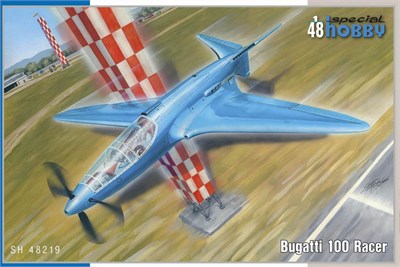 SH48219  авиация  Bugatti 100 Racer  (1:48) 8594071088842