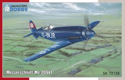 SH72138  авиация  Messerschmitt Me-209V1  (1:72) 8594071086497