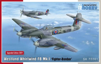 SH72201  авиация  Westland Whirlwind FB Mk.I 'Fighter-Bomber'  (1:72) 8594071081966