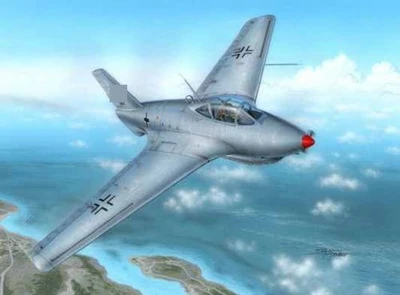 SH72258  авиация  Messerschmitt Me 163C Prototypes  (1:72) 8594071083670
