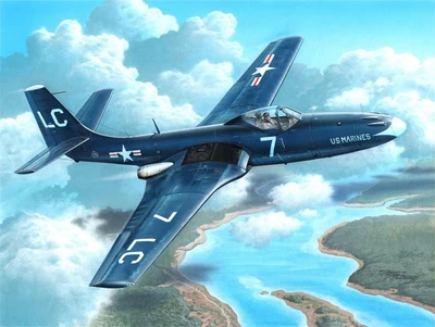 SH72335  авиация  FH-1 Pnantom "Marines first jet"  (1:72) 8594071087180
